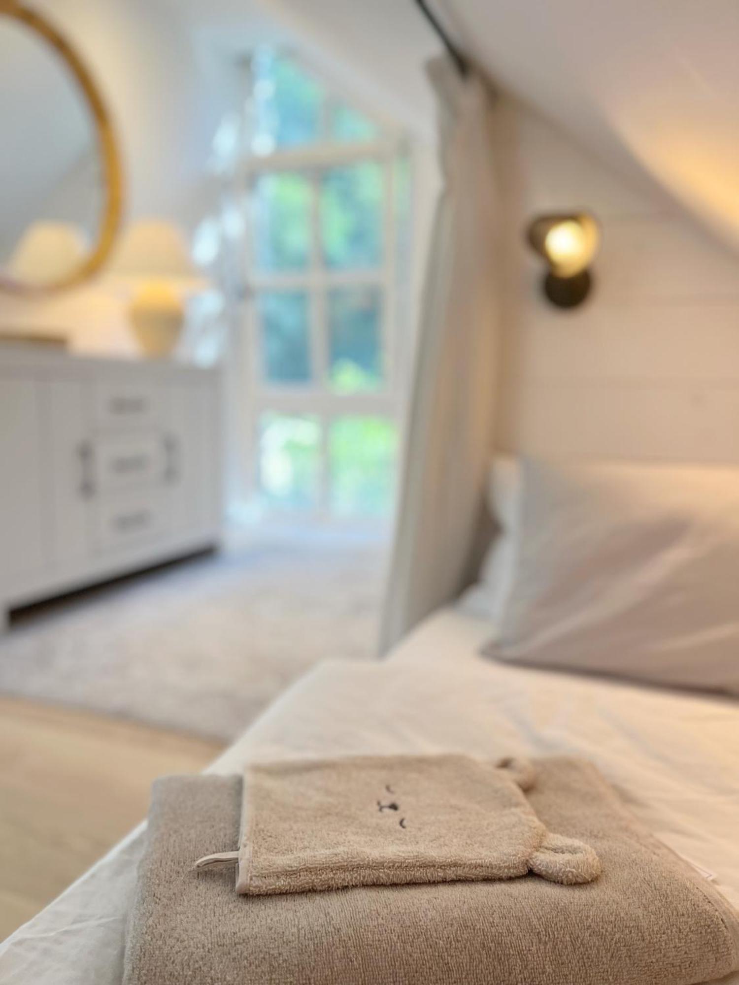 Tauberchalet I Boutique-Ferienhaus Mit Sauna, Whirlpool & Natur I 10Min Walk To Historic Old Town 罗滕堡 外观 照片