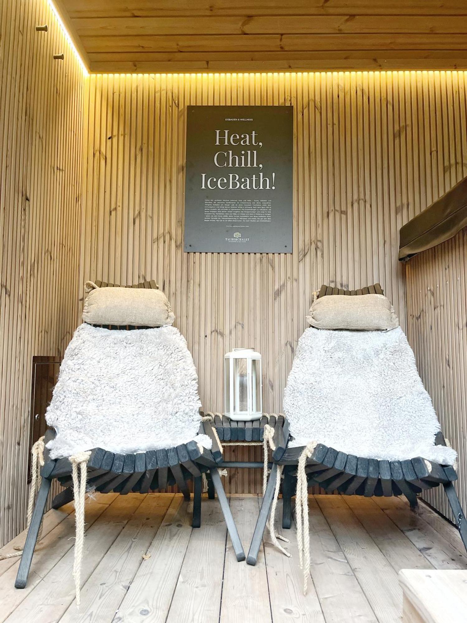 Tauberchalet I Boutique-Ferienhaus Mit Sauna, Whirlpool & Natur I 10Min Walk To Historic Old Town 罗滕堡 外观 照片