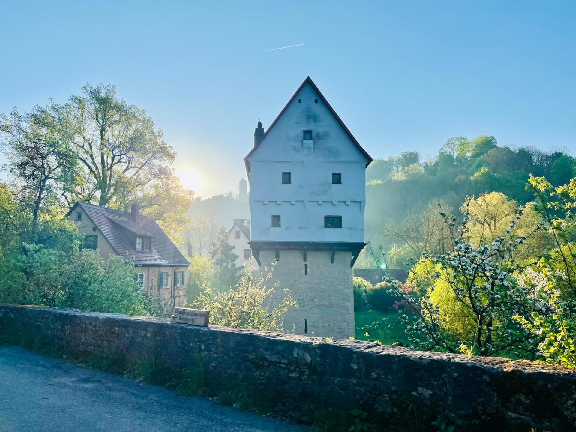 Tauberchalet I Boutique-Ferienhaus Mit Sauna, Whirlpool & Natur I 10Min Walk To Historic Old Town 罗滕堡 外观 照片